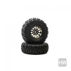 Duratrax Ascend 1.9 Class 1 Mtd BlackChrome Pr