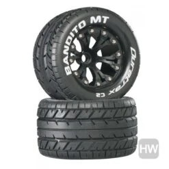 Duratrax Bandito MT 2.8 Mtd Fr Blk Pr