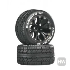 Duratrax Bandito ST 2.8 Mtd Fr Blk Pr
