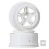 Duratrax Short Course Wheel White Front Pr -Duratrax Store 753600238266
