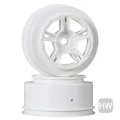 Duratrax Short Course Wheel White Front Pr