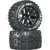 Duratrax Lockup MT 2.8" 2WD Mounted 1/2" Offset Tires (Black, 2pcs) -Duratrax Store DTXC3510