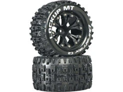 Duratrax Lockup MT 2.8" 2WD Mounted 1/2" Offset Tires (Black, 2pcs)