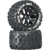 Duratrax Six-Pack MT 2.8" 2WD Mounted Rear C2 Tires (Black, 2pcs) -Duratrax Store DTXC3520