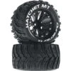 Duratrax Hatchet MT 2.8" Mounted Offset Tires (Black, 2pcs) -Duratrax Store DTXC3528