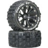 Duratrax Pistol ST 2.8" 2WD Mounted Rear C2 Tires (Black, 2pcs) -Duratrax Store DTXC3554