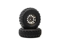 Duratrax Class 1 PIVOT CR C3 Mounted 1.9 Blk/Chr (2)