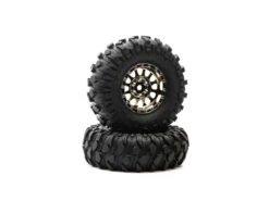 Duratrax Class 1 Showdown CR C3 Mntd 1.9 Blk/Chr (2)